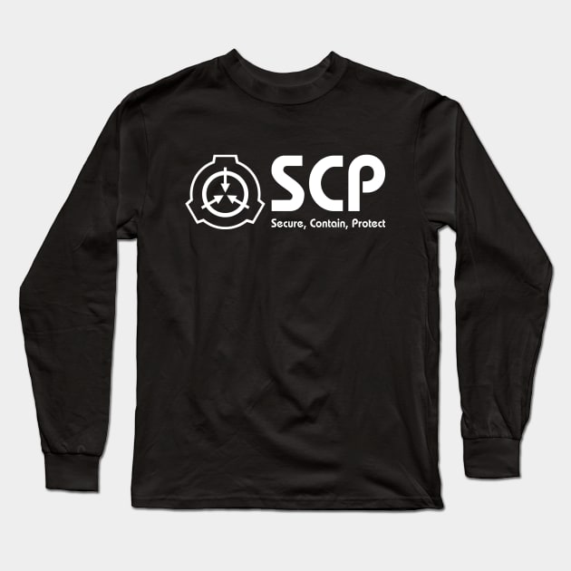 SCP Foundation Long Sleeve T-Shirt by K3rst